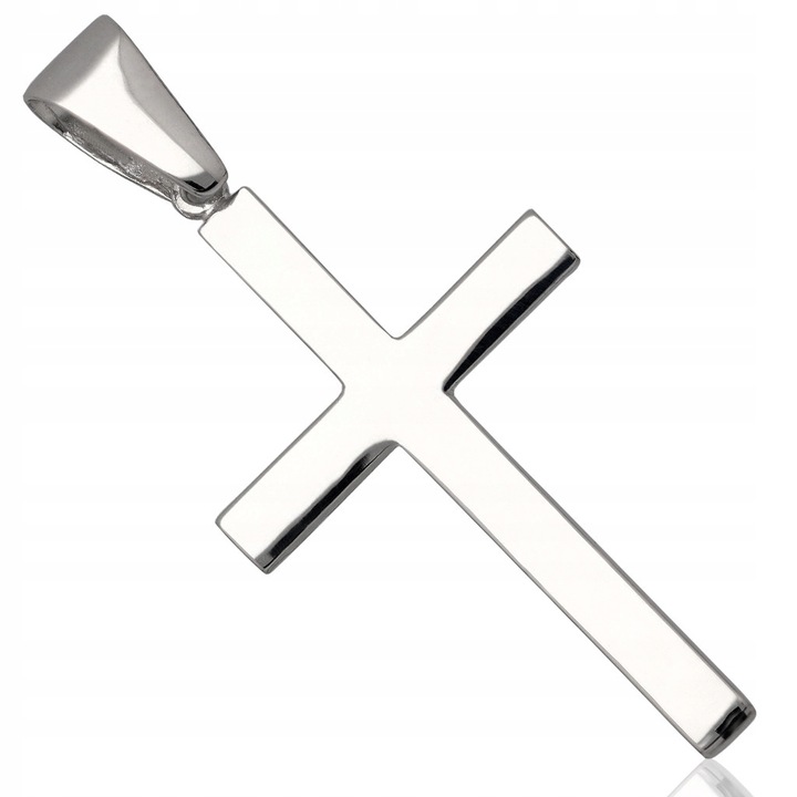 Krzyżyk srebrny rodowany srebro pr.925