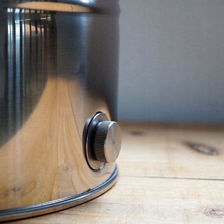 KRAN zawór kulowy STAL nierdzewna INOX gwint 1/2 cala 1/2" KRANIK do beczka