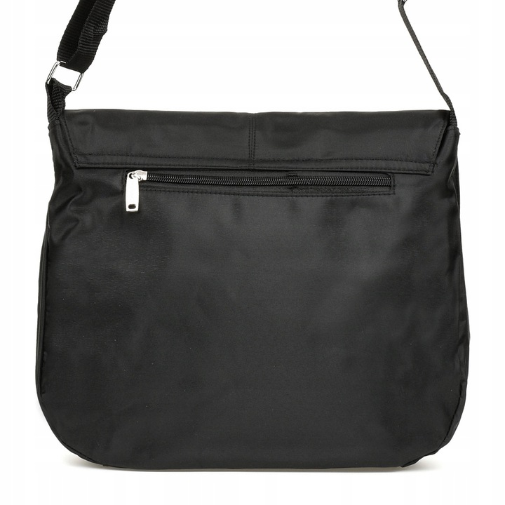 Damska Torebka lekka listonoszka materiałowa pojemna z klapą Beltimore A4