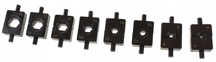 ZACISKARKA HYDRAULICZNA PRASKA DO KABLI PRZEWODÓW MATRYCE 4-70 MM