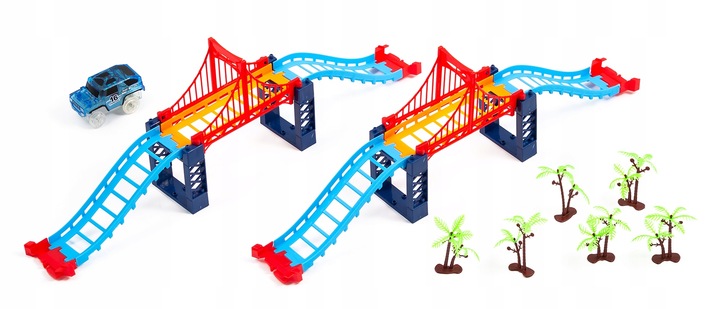 TOR SAMOCHODOWY WYŚCIGOWY ŚWIECĄCY 360 el GLOW TRACKS MAGIC TRACKS AUTO