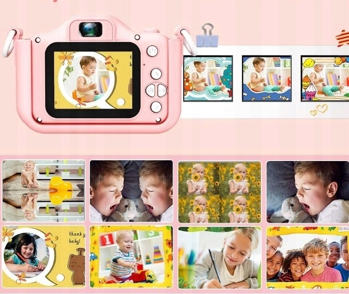 Aparat dla dzieci prezent gry zabawka mysz myszka