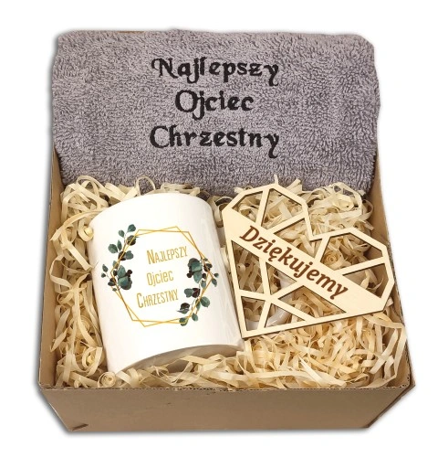 PODZIĘKOWANIE DLA CHRZESTNYCH ŚLUB PREZENT CHRZEST
