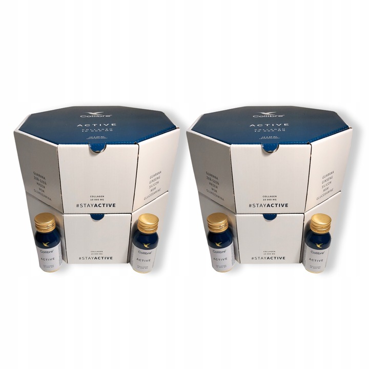 Kolagen naturalny 10000mg na stawy Collibre Active do picia 15szt po 60ml