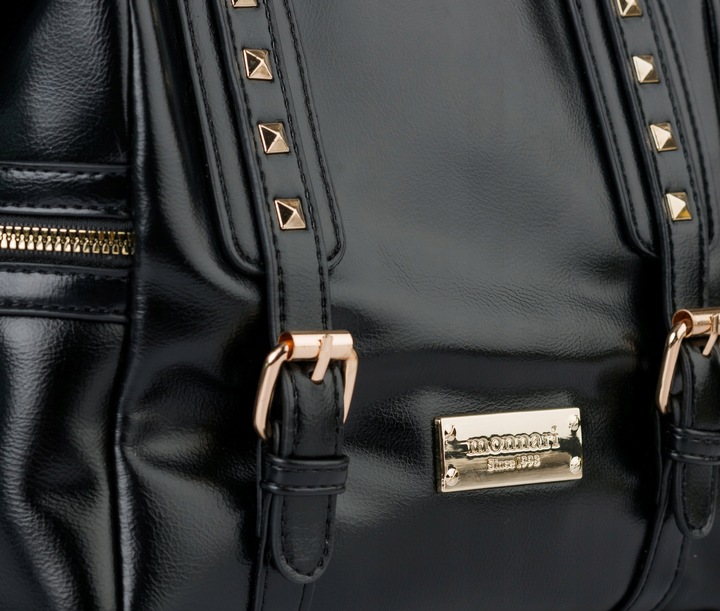 MONNARI Torebka damska kuferek Listonoszka Pojemny PREMIUM Dżety Pojemny