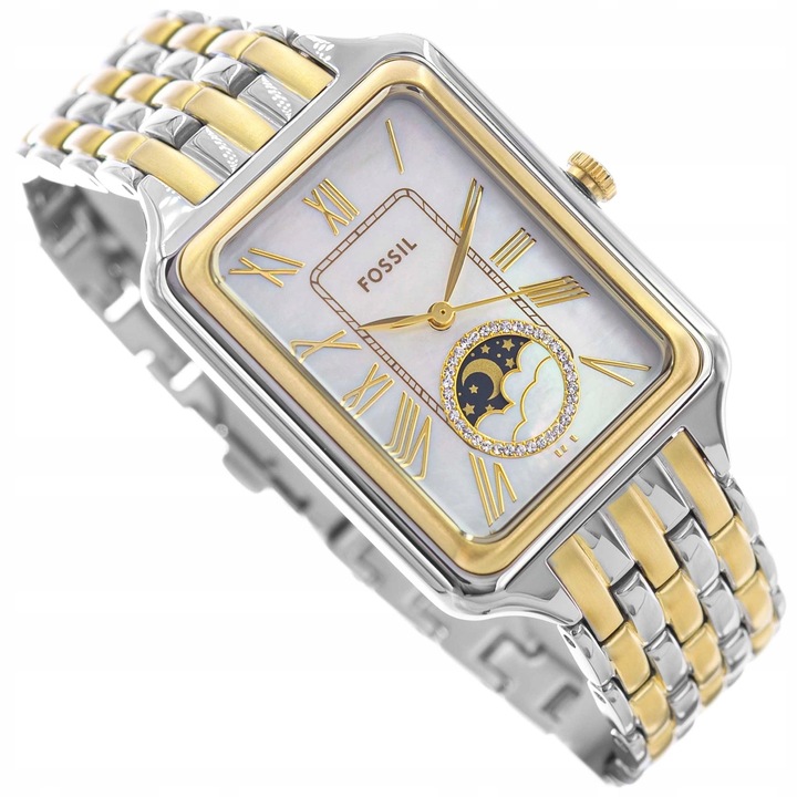 DAMSKI ZEGAREK FOSSIL ES5399 RAQUEL NA BRANSOLECIE WSKAŹNIK DAY/NIGHT