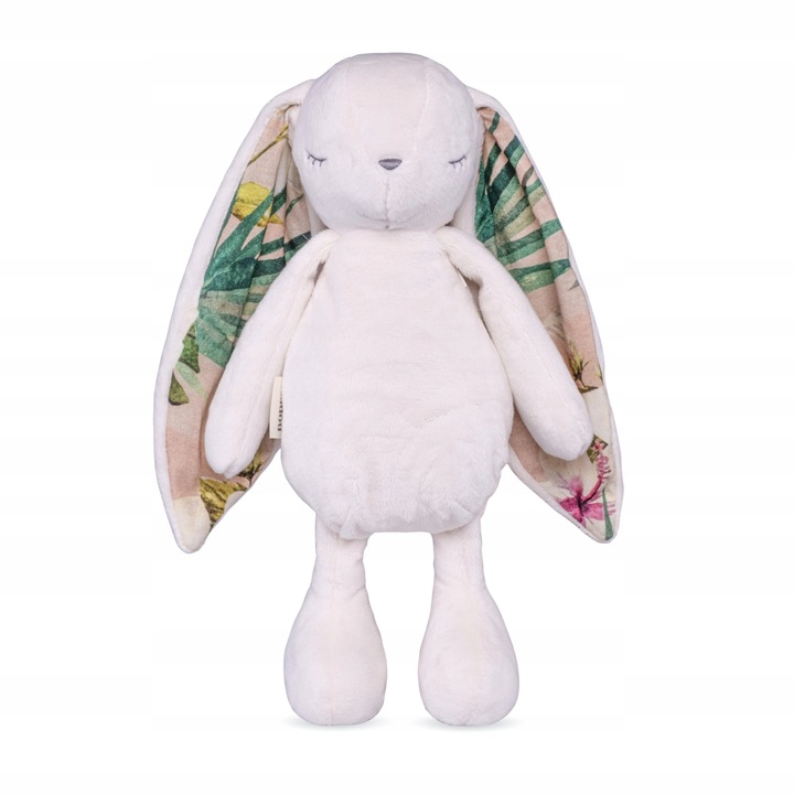 Szumiący pluszowy Miś Diddou z projektorem gwiazd - ecru