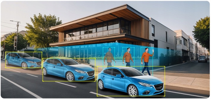 Kamera WiFi Dahua 5Mpx 3K P5B-PV Zewnętrzna Obrotowa DualLight Autotracking