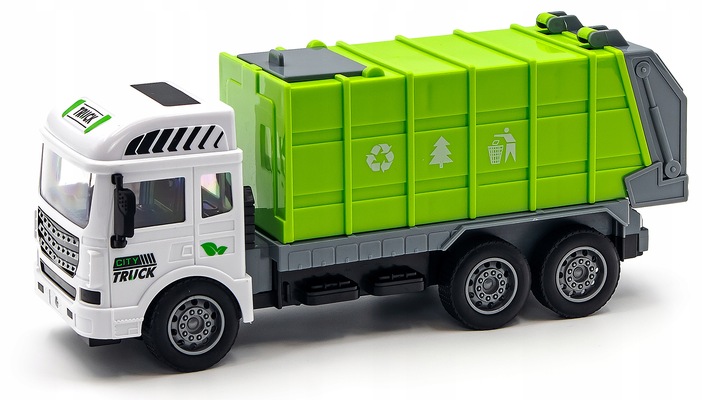 ŚMIECIARKA zdalnie STEROWANA RC DUŻY samochód dla dzieci AUTO Z PILOTEM wóz