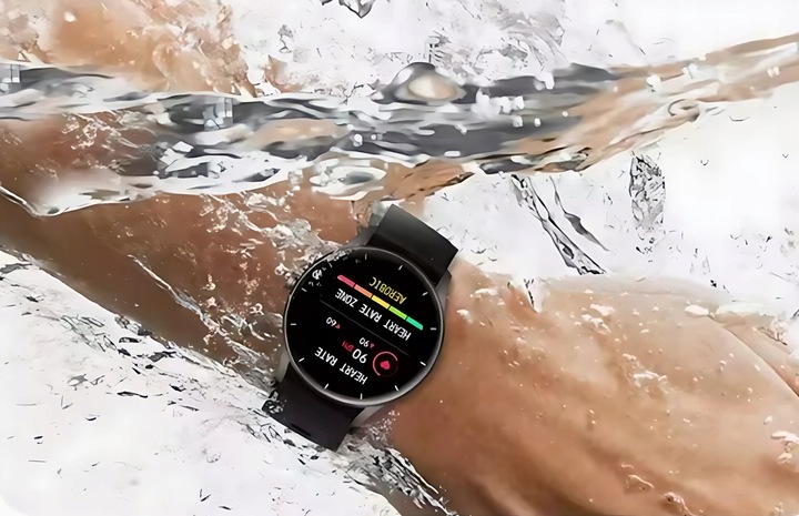 ZEGAREK SMARTWATCH SPORTOWY ROZMOWY MĘSKI DAMSKI POLSKIE MENU CZARNY 2PASKI