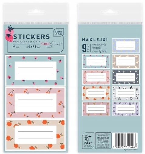 INTERDRUK wyprawka szkolna XXL zestaw do szkoły DZIEWCZYNKA klasa 1-3