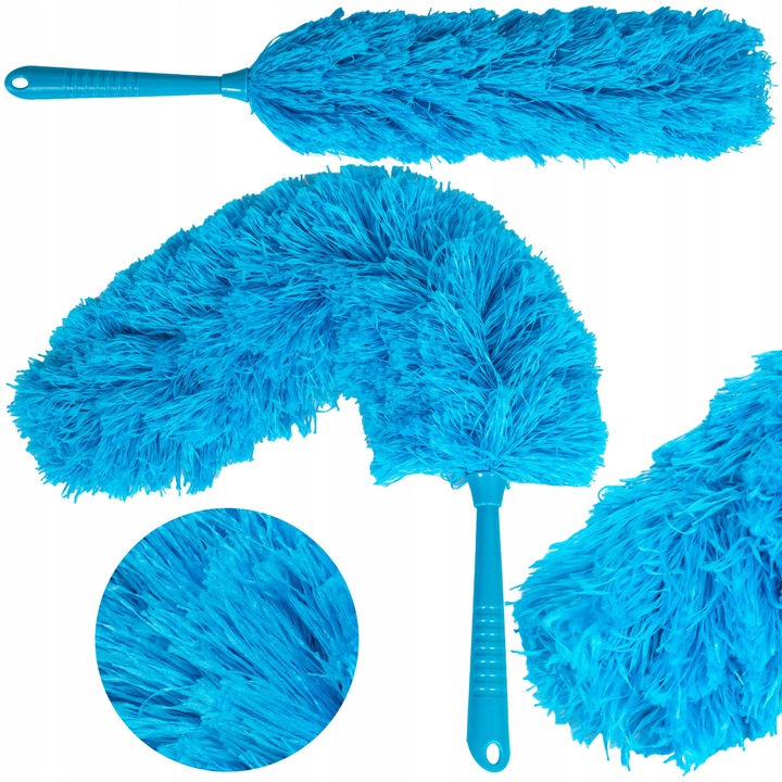 SZCZOTKA DO KURZU PAJĘCZYN TELESKOPOWA MIOTEŁKA DŁUGA 50-260CM 5w1 KOŃCÓWKI