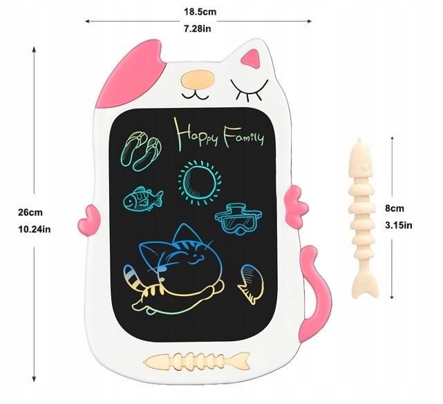 TABLET GRAFICZNY DO RYSOWANIA DLA DZIECKA + RYSIK