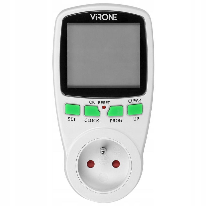 PROGRAMATOR CZASOWY WŁĄCZNIK WYŁĄCZNIK CYFROWY TIMER LCD HARMONOGRAM 7 DNI