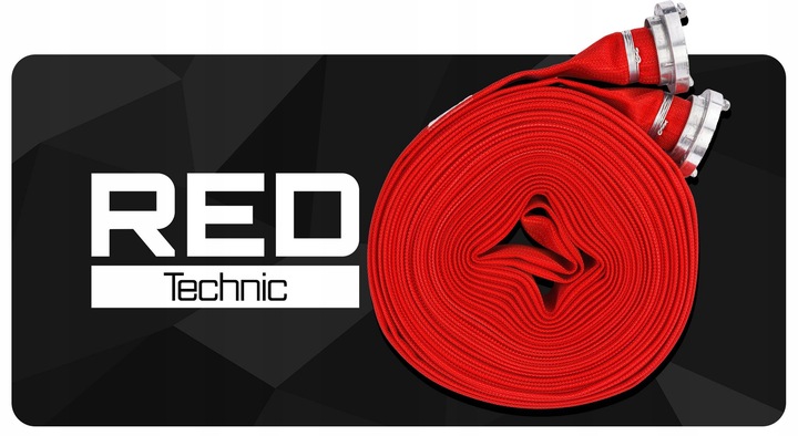 WĄŻ STRAŻACKI PARCIANY DO WODY SZAMBA SZYBKOZŁĄCZKA 2" 30 M 8 BAR