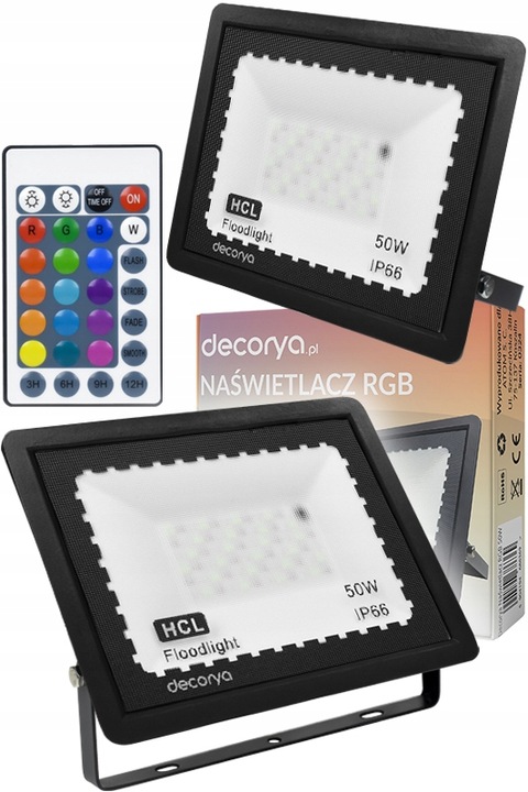 ZEWNĘTRZNE KOLOROWE OŚWIETLENIE LED ŚWIĄTECZNE LAMPKA ILUMINACJA FLASH IP66