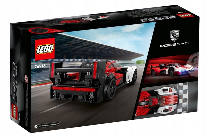 LEGO Speed Champion Samochód Wyścigowy Porsche 963 76916