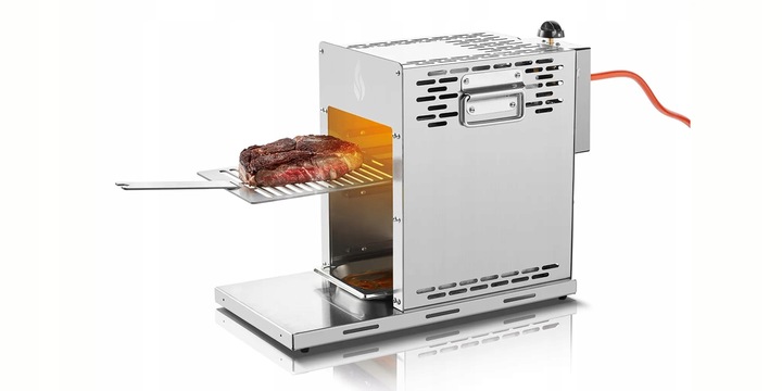 Wysokotemperaturowy GRILL GAZOWY do steków WALTER 800°C