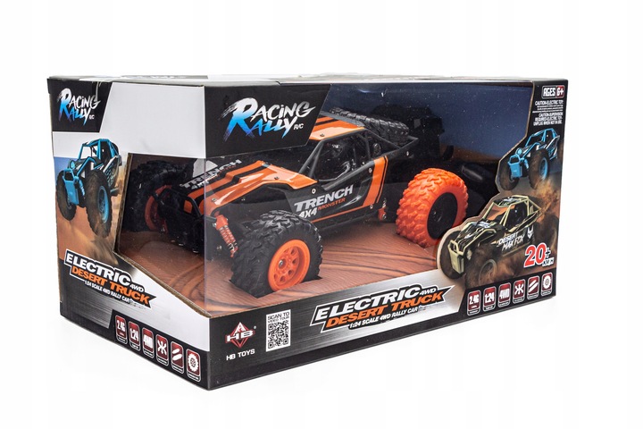 SAMOCHÓD ZDALNIE STEROWANY TERENOWY Auto na Pilota Terenowe RC 4x4 Off-Road