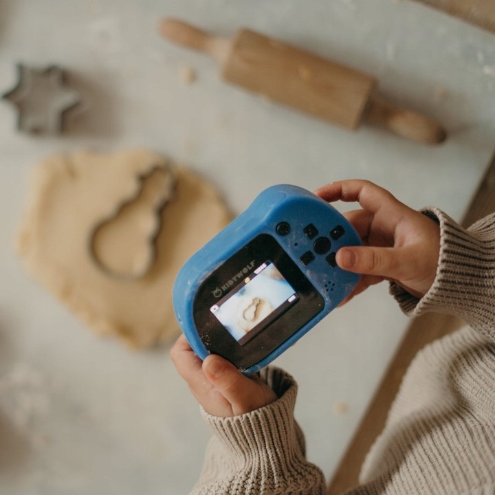 Kidywolf - Wodoodporny aparat Kidycam - Niebieski