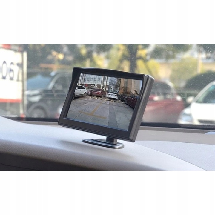 Kamera cofania, monitor - zestaw 12V