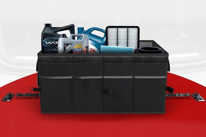 USZTYWNIONA TORBA ORGANIZER DO BAGAŻNIKA SAMOCHODU AUTA KUFER XXL