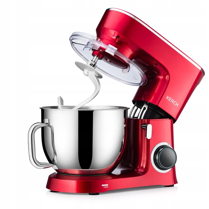 ROBOT KUCHENNY PLANETARNY MIKSER Z MISĄ KERCH BAKER RED 7L
