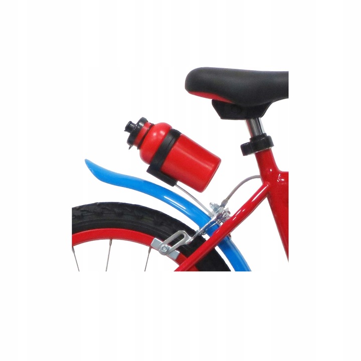 Rower dziecięcy SPIDER MAN, czerwony, 16 cali