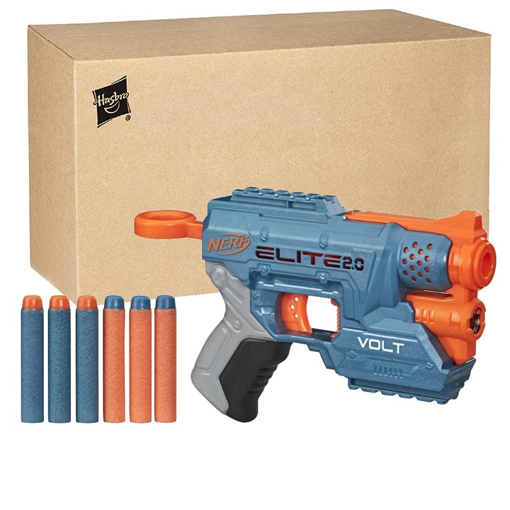 Pistolet NERF VOLT ELITE 2.0 +celownik laserowy + DODATKI STRZAŁKI OPASKA