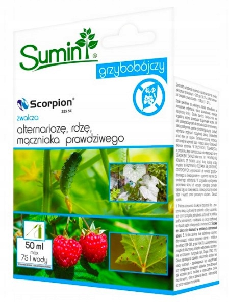 SUMIN SCORPION 325 SC środek grzybobójczy na alternariozę rdzę 50 ml