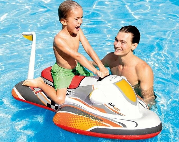 Dmuchany skuter wodny dla dzieci 117cm INTEX 57520