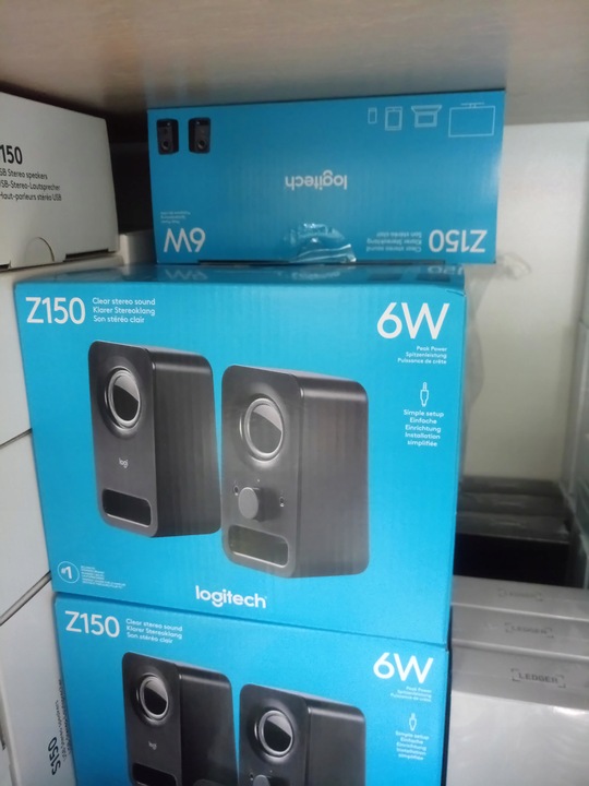 Głośniki komputerowe 2.0 Logitech Z150 6W przewodowe minijack 980-000814