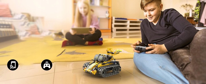 ROBOT PROGRAMOWALNY STEROWANY INTERAKTYWNY KONSTRUKCYJNY APP I PILOT 3W1