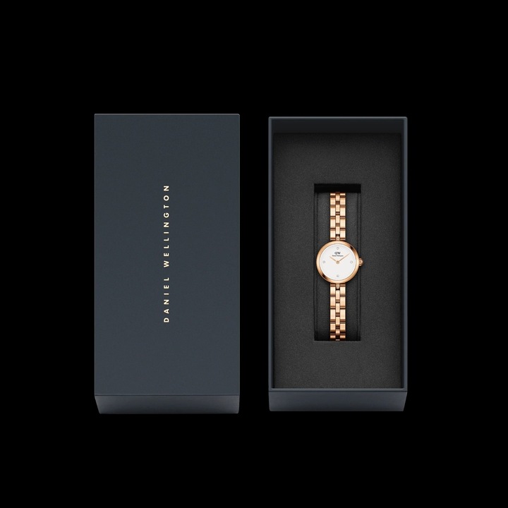 Zegarek damski Daniel Wellington Quadro Pressed Sheffield 20 DW-DW00100434