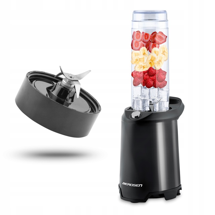 Blender ręczny kielichowy do koktajli 2 butelki smoothie 350W