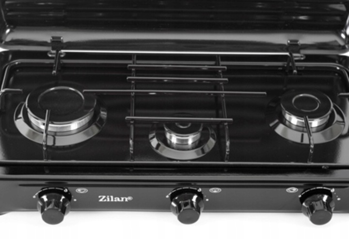 KUCHENKA GAZOWA 3 PALNIKI PRZENOŚNA + WĄŻ REDUKTOR