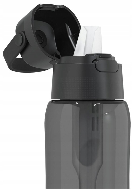 DAFI FITMANIA butelka filtrująca z wkładem filtrującym CZARNA 0,7L 1 sztuka