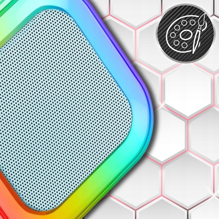 ZESTAW KARAOKE 2 MIKROFONY + GŁOŚNIK BEZPRZEWODOWY BLUETOOTH SUPER DŹWIĘK