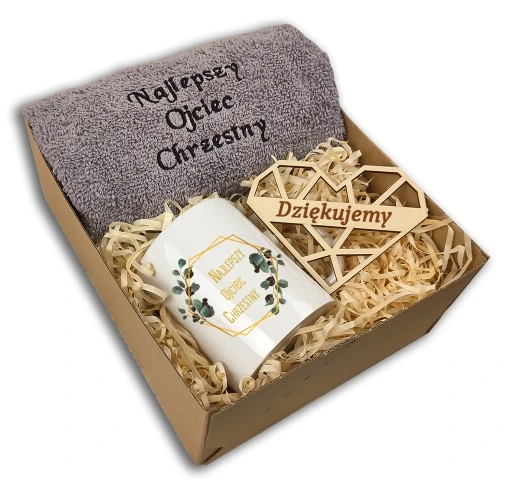 PODZIĘKOWANIE DLA CHRZESTNYCH ŚLUB PREZENT CHRZEST