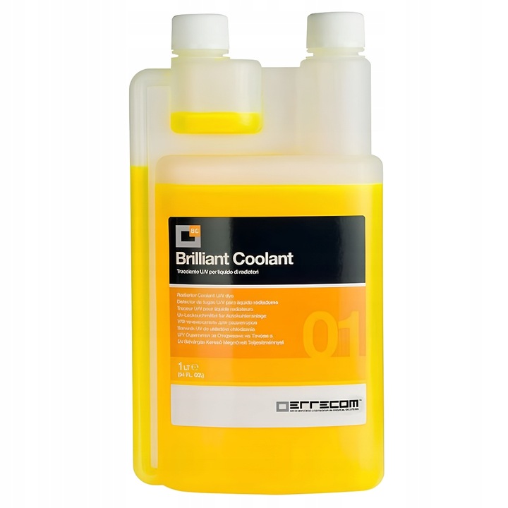 Barwnik kontrast UV do wycieków płynu chłodzącego