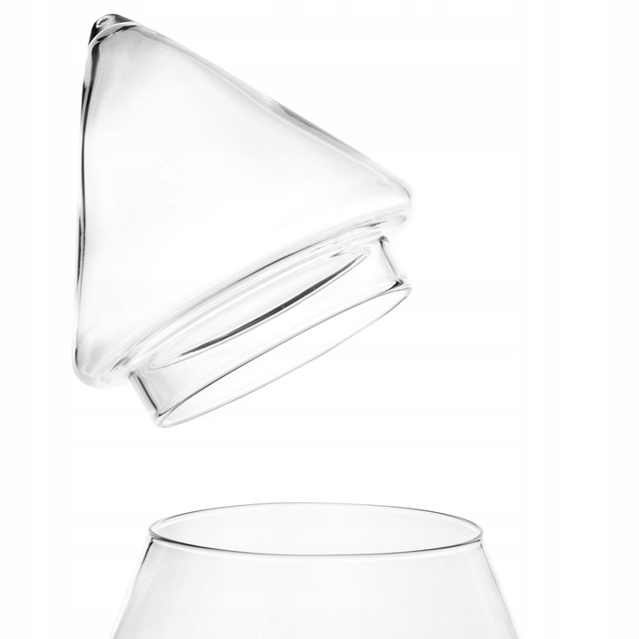 BOMBONIERKA CHOINKA SZKLANY POJEMNIK NA PIERNICZKI DEKORACJA ŚWIĄTECZNA