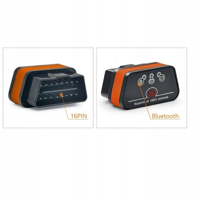 INTERFEJS DIAGNOSTYCZNY OBD2 ELM 327 BT ICAR2