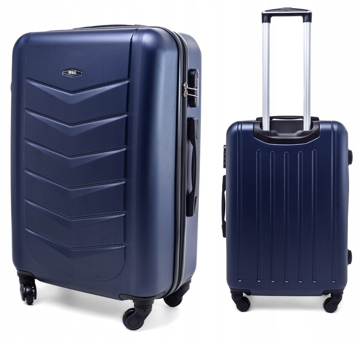 MAŁA L WALIZKA NA KÓŁKACH PODRÓŻNA TORBA ABS