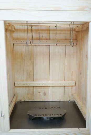 WĘDZARNIA OGRODOWA DREWNIANA WĘDZARNIK WĘDZOK