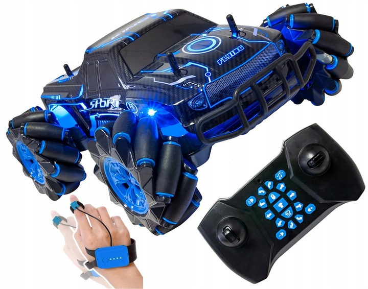 Samochód Akrobata SPORT Flying 4x4 z Pilotem RC 2.4GHz