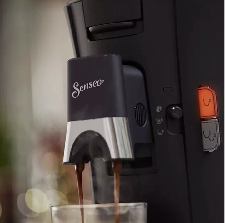 AUTOMATYCZNY EKSPRES CIŚNIENIOWY PHILIPS SENSEO CSA230 CZARNY NOWY MODEL