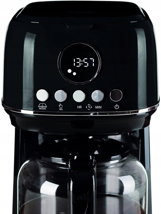 Ekspres przelewowy do kawy Ariete Moderna 1396/02 900W 1,5L Timer Czarny