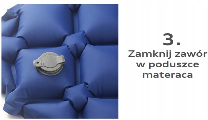 2x DMUCHANA MATA MATERAC Z WBUDOWANĄ POMPKĄ DWUOSOBOWA KARIMATA ULTRA LEKKA