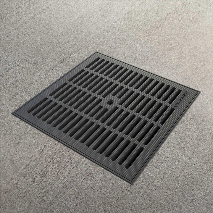 Studzienka podwórzowa 30x30 cm z koszem ruszt plastikowy 1,5t z wpustem