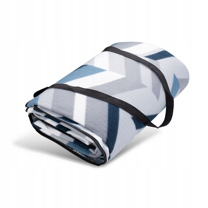 KOC PLAŻOWY Piknikowy z IZOLACJĄ Mata Polarowy DUŻY Tadar 200 x 200 cm